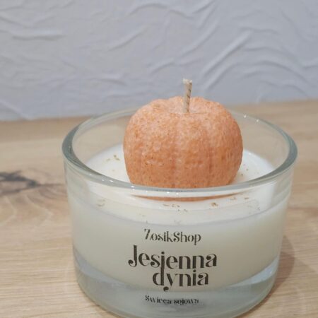 Świeca Jesienna Dynia